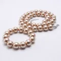 Kinder Perlenkette Armband Set Champagner Perlen niedlicher Schmuck Geschenke - Champagner
