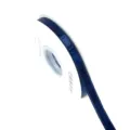 Cinta de terciopelo azul oscuro brillante para envolver regalos, lazos DIY y accesorios para el cabello. - Azul Marino