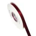 Cinta de satén brillante de doble cara en color burdeos ideal para manualidades y regalos. - Burdeos