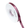 Cinta de terciopelo brillante de doble cara rosa para lazos DIY accesorios para el pelo. - Rosa intenso