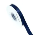 Bobina di nastro in velluto blu scuro per fiocchi per capelli fai da te e confezioni. - 1.5cm 10 Yards / Blu Notte