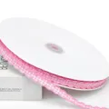 Cinta de cuadros rosa 1cm ribete vichy para envolver regalos costura manualidades DIY - Rosa