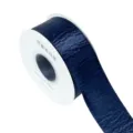Bobina di nastro glitterato blu scuro per fiocchi fai da te e accessori sartoriali. - 3.8cm 10 Iarde / Blu Notte