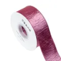 Cinta de terciopelo brillante rosa rosa tela de satén para lazos DIY accesorios de pelo - 3.8cm (10 Yardas) / Rosa intenso