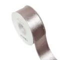 Rotolo di nastro di raso rosa lucido variante per fiocchi per capelli fai da te. - 3.8cm x 10 Yards / Rosa Coreano