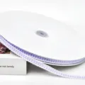 Nastro pied-de-poule da 1cm per cucito di abbigliamento, artigianato DIY e confezioni regalo. - Viola chiaro