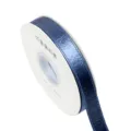 Hazy blue satin ribbon roll, double sided fabric tape for DIY hair bows and gift wrapping. - 10 Yards / Haze Blue