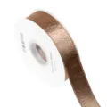 2.5cm Double Sided Glossy Satin Ribbon Gift Packaging DIY Bow Hair Accessory Craft Supply - 2.5cm 10 Yards / Dark Coffee