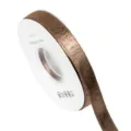 1.5cm Double-Sided Glitter Velvet Ribbon Glossy Satin Webbing DIY Bow Hair Accessory - 1.5cm 10 Yards / Dark Coffee