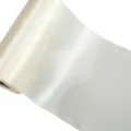 15cm wide satin ribbon for wedding party decoration Christmas ceiling chair back diy craft - 20 Meters Long / Creamy White