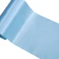 Light blue satin ribbon fabric roll 15cm wide for gift wrapping and party decoration - 20 Meters Long / Light Blue