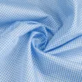 Tessuto a quadretti vichy blu e bianco, materiale in poliestere per fai da te tovaglia sfondo. - 160cm Larghezza 1m Lunghezza / Blu lago