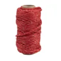 3mm red and gold metallic cord for flower bouquet wrapping and DIY handmade crafts roll. - Red