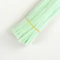 Steli Ciniglia Verde Chiaro Scovolini per Artigianato Fai da Te Macaron Colore Peluche - Verde macaron