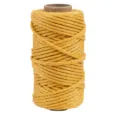 Cordon acrylique or métallisé 3mm, ficelle brillante colorée pour emballage de bouquet DIY. - Or