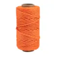 Cordon Acrylique Métallique 3mm Fil Pailleté pour Emballage de Bouquet de Fleurs et Bricolage - Orange