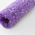 Paarse sneeuwpunt mesh stofrol voor bloemenboeket verpakking en geschenkverpakking. - 50cm Breedte 3 Yards Lengte / Paars