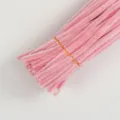 Pink pipe cleaners chenille stems macaron color DIY craft materials for kids art handmade - Pink Jade