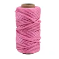 cordon art acrylique metallique 3mm bobine fil brillant pour emballage bouquet fleurs diy - Rose Clair