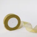 Rotolo di nastro glitterato dorato per confezioni regalo, scatole per torte e decorazioni. - Rotolo Regolare / Oro