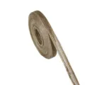 Natural Burlap Ribbon Roll with Fishline Edge for DIY Crafts Christmas Decor Sewing - 1cm-10 Yards