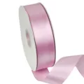 Rollo de cinta de raso rosa de 4cm para empaque de regalo manualidades lazo deco - Rosa