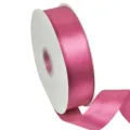 4cm pink satin ribbon roll for gift wrapping, baking packaging and DIY crafts bow making. - Color 156 (4cm Polyester Ribbon-156#) / 4cm Width