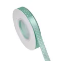 1cm polkadots lint mintgroen polyester satijnlint voor knutselen haarstrikken verpakking - Maat 25 / Watergroen
