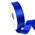 4cm Royal Blue Satin Ribbon Polyester Fabric Gift Wrapping Ribbon DIY Bow Craft Material - Color 358 (4cm Polyester Ribbon-358#) / 4cm Width