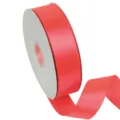 4cm Red Satin Ribbon Polyester Fabric Roll for Gift Wrapping Wedding Party DIY Craft Decor - Color 600 (4cm Polyester Ribbon-600#) / 4cm Width