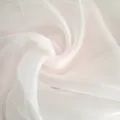 Tela de organza blanca transparente para envolver flores y decoracion festiva de 150cm - 1m / Champaña