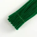 Green chenille stems pipe cleaners bundle DIY craft supplies for kids creative handmade projects. - Christmas Green