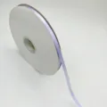 Rotolo di nastro in raso viola chiaro per confezioni regalo matrimonio festa decor - 0,6 cm di larghezza, 91 m/rotolo