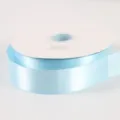 Nastro in poliestere azzurro chiaro per confezioni regalo e decorazione matrimonio - Larghezza 5cm Lunghezza 91m