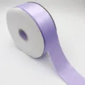 Rotolo di nastro in raso viola per confezioni regalo, decorazioni nuziali e bricolage. - 5 cm di larghezza, 91 m/rotolo