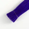 Purple pipe cleaners chenille stems bundle for kids DIY craft handmade art supplies - Dark Lilac