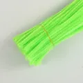Bright green pipe cleaners chenille stems DIY craft supplies for kids art projects. - Fluorescent Green