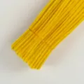 Bright Yellow Pipe Cleaners Fuzzy Wire Chenille Stems DIY Crafts Kids Making Supplies - Dark Yellow
