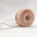Nastro in organza rosa 4cm bordo ondulato per fiocchi fai da te confezioni regalo e accessori - 9m Lunghezza 4cm Larghezza / Rosa Coreano