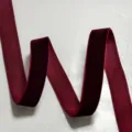 Burgundy velvet ribbon for gift wrapping, Christmas bows, and handmade hair accessories DIY. - 1.5cm (5 Yards) / Burgundy