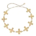 Chaine de taille en metal croix style retro corps chaine bijoux pour femme chic - Style Croix / Or