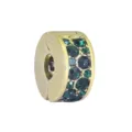 Gold Plated Stainless Steel Green Crystal Spacer Bead DIY Bracelet Charm Accessory - Gold Round Green Rhinestone