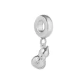 Edelstahl Kürbis Charm Perle DIY Armband Anhänger Zubehör kompatibel mit Bettelarmbändern. - Kürbisflasche / Stahlfarben