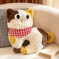 Calico Cat with Red Bib / 45cm (0.5kg)