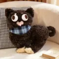 Black Cat with Blue Bib / 45cm (0.5kg)