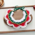 Christmas pet knitted bib collar cute puppy cat holiday party decorative accessories - Christmas Knitted Collar / One Size