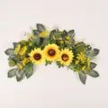 Artificial simulation sunflower lintel door hanging green spring summer home decoration - Sunflower and Daisy Lintel