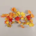 Guirlanda de hojas de arce artificial para decoracion de otono, vid colgante 100cm - Estilo A