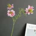 Fausse fleur sauvage marguerite camomille branche décoration maison accessoire photo - H45CM / Rose