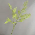 Artificial fern leaf branch detail for stylish home decor and beautiful floral arrangements. - H58CM / Green